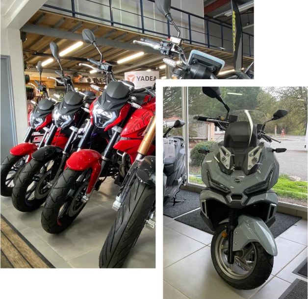 vente de motos, quads, scooters en Haute-Garonne à  Muret et Le Fousseret 31